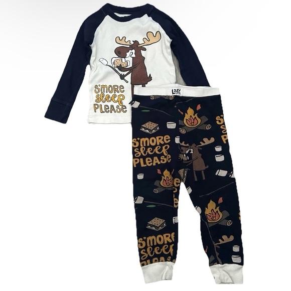 Lazy One Other - Toddler Lazy One S’more Sleep Please 2 Piece Pajamas Size 2T
